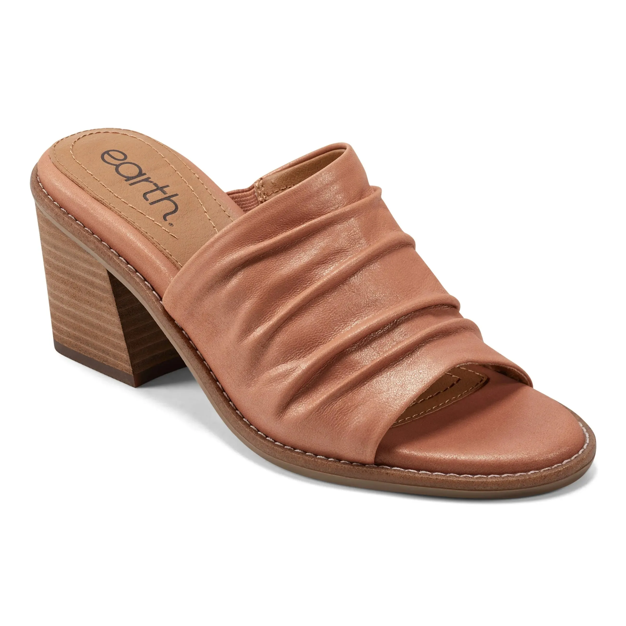 Sandales Adara à enfiler avec robe ruchée