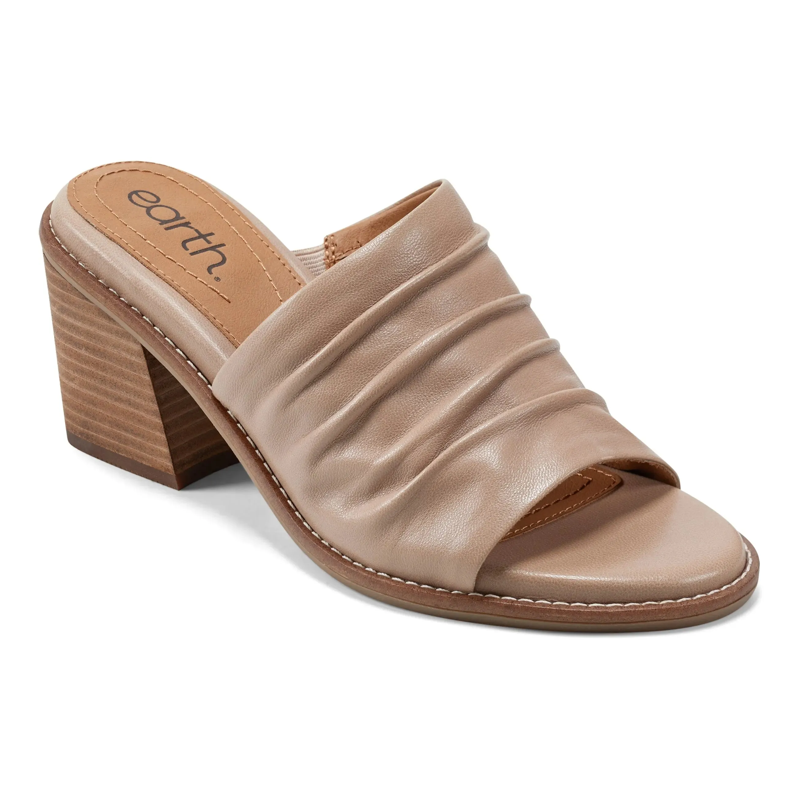 Sandales Adara à enfiler avec robe ruchée