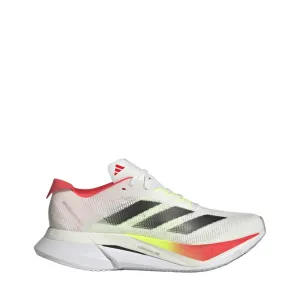 Adidas Chaussures de Course Boston 12 pour Homme en FTWR Blanc/Noir Nucléaire/Rouge Lucide SS25