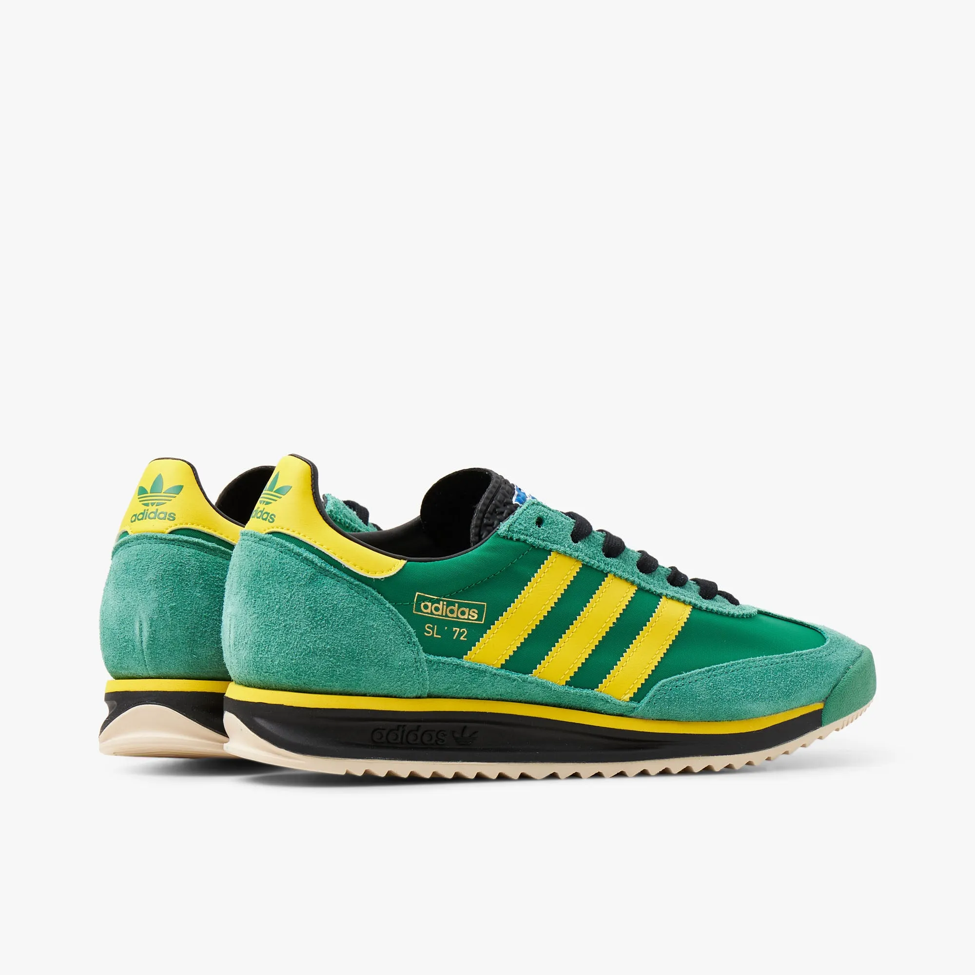adidas Originals SL 72 RS Vert / Jaune - Noir de base