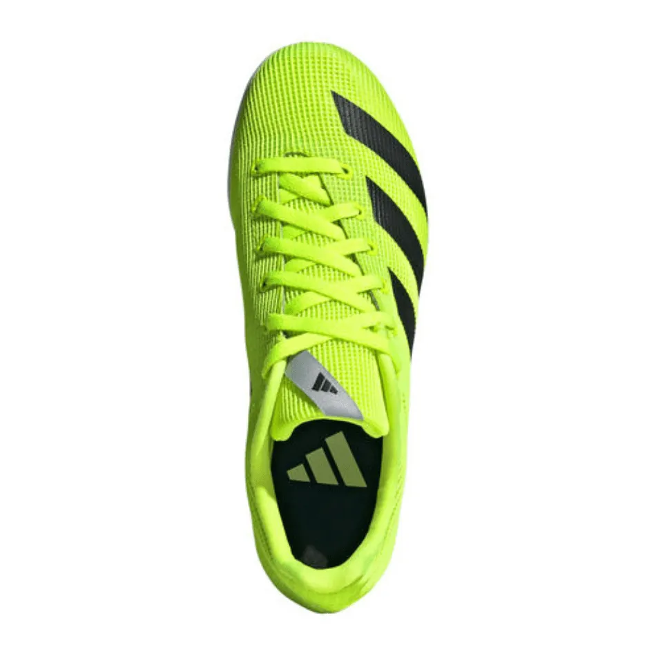 Adidas Chaussures de Running Unisexes All Round Star J en Lucid Lemon/Noir de Base/Argent Halo SS25