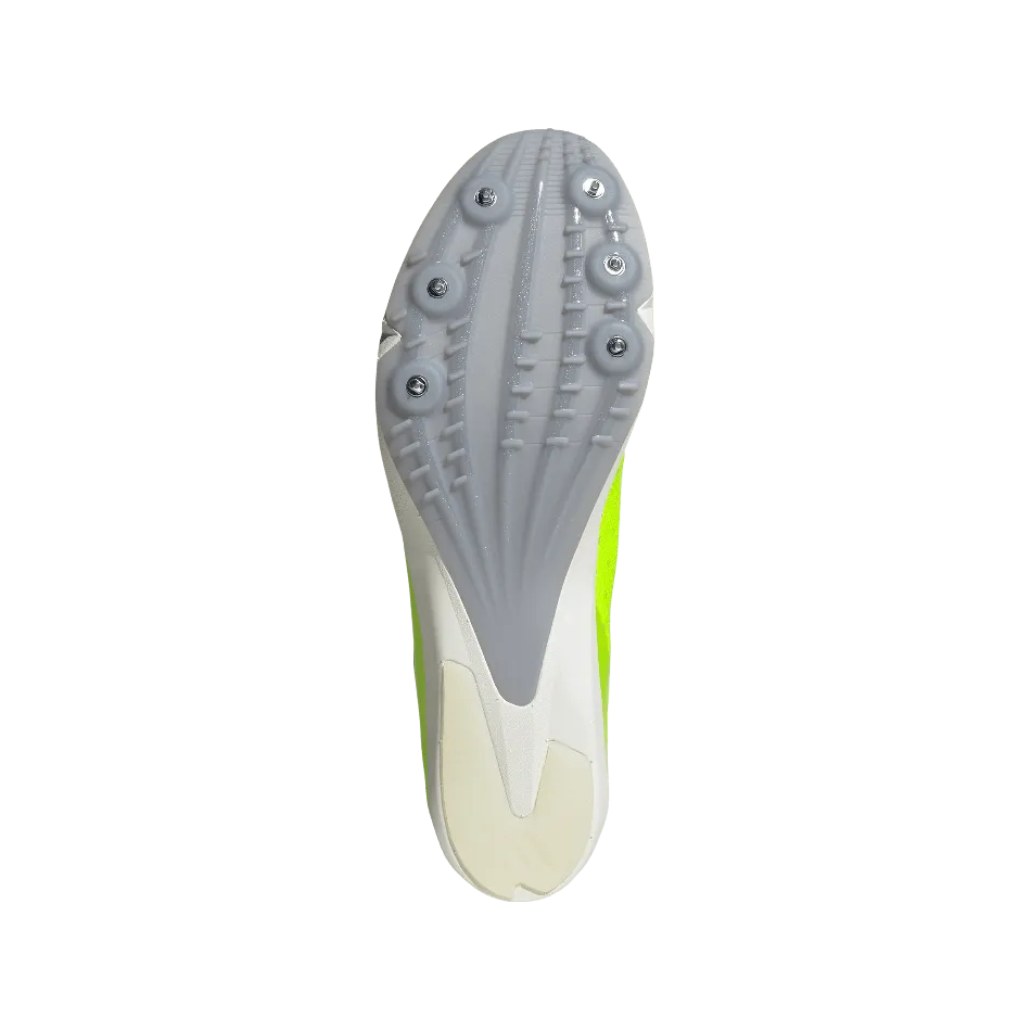 Adidas Chaussures de course unisexes Distancestar en Lucid Lemon/Noir de base/Argent halo SS25