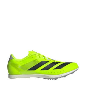 Adidas Chaussures de course unisexes Distancestar en Lucid Lemon/Noir de base/Argent halo SS25