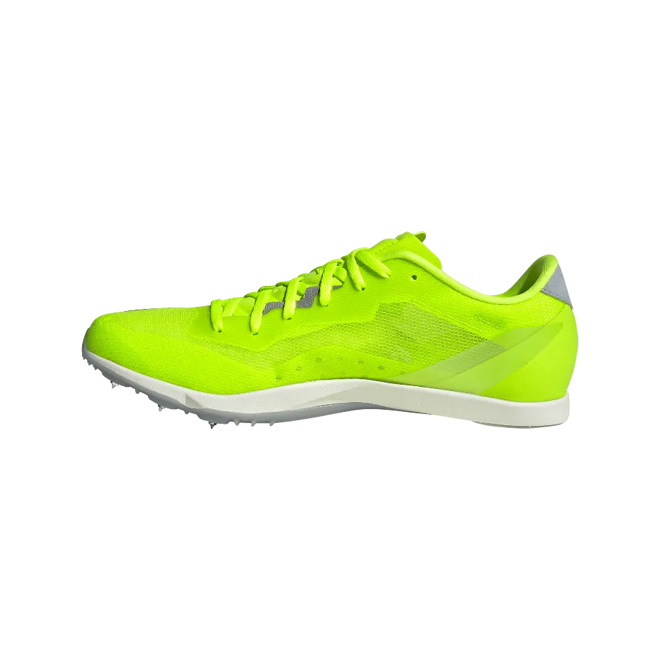 Adidas Chaussures de course unisexes Distancestar en Lucid Lemon/Noir de base/Argent halo SS25