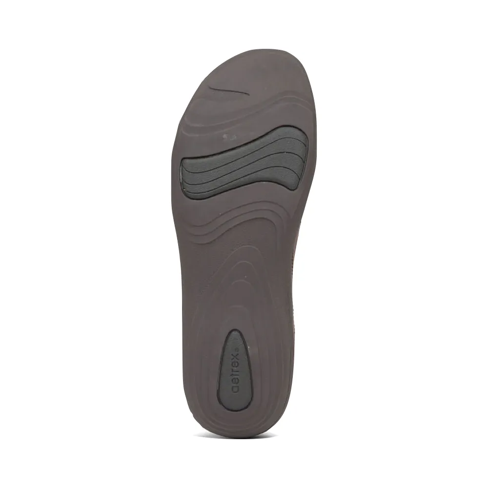 Aetrex Femme Karina Mocassin en Marron