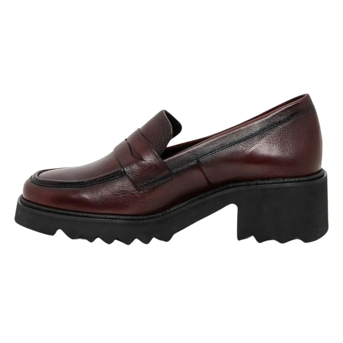 Ara Femme Prism Plateforme Penny Amarone Cuir de Veau