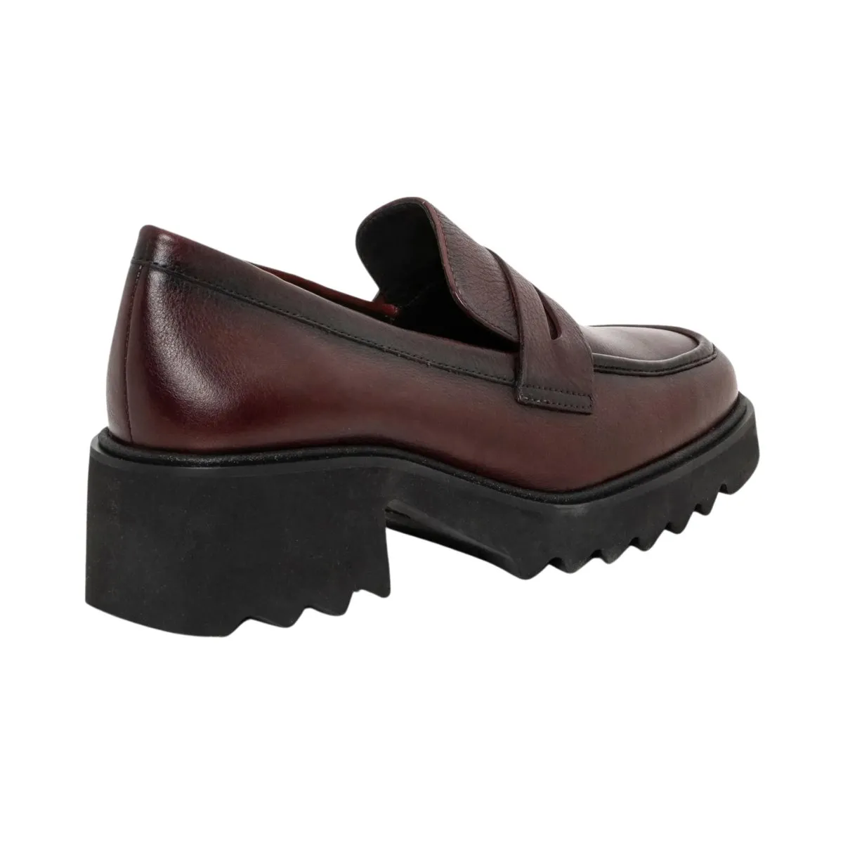 Ara Femme Prism Plateforme Penny Amarone Cuir de Veau