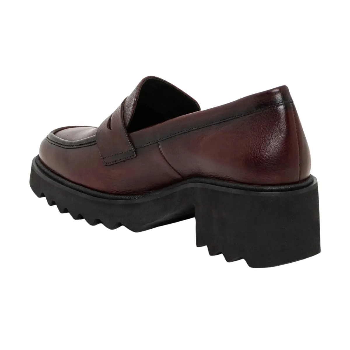 Ara Femme Prism Plateforme Penny Amarone Cuir de Veau