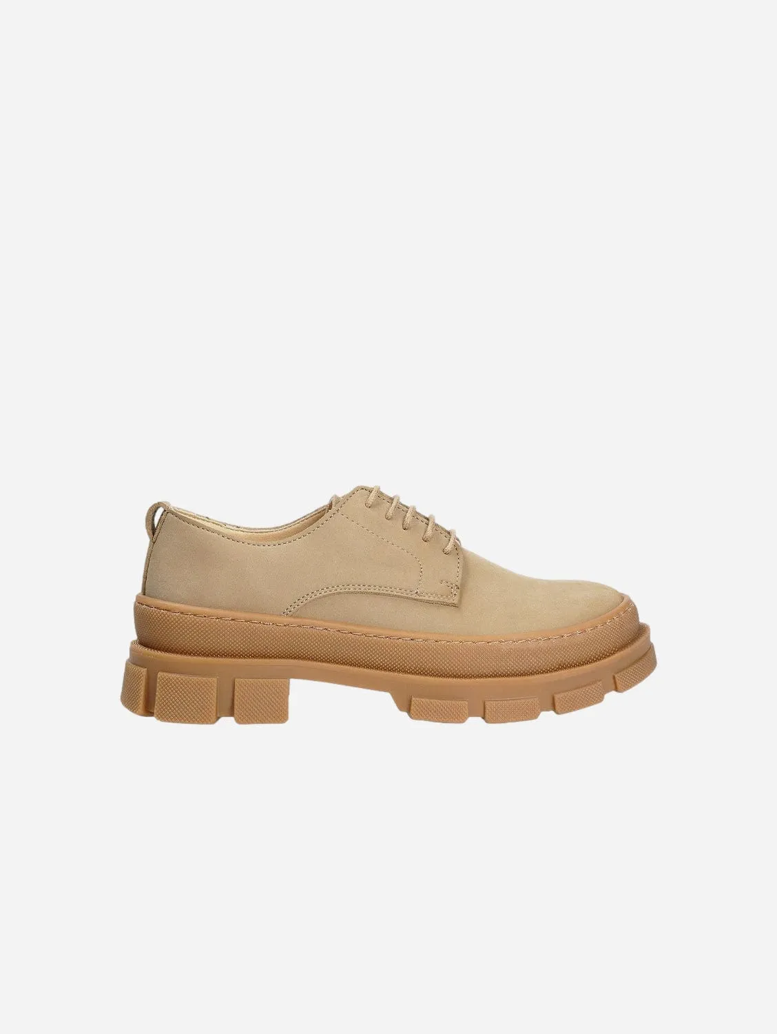 Chaussures Derby Vegan Chunky Unisexe Arum | Beige