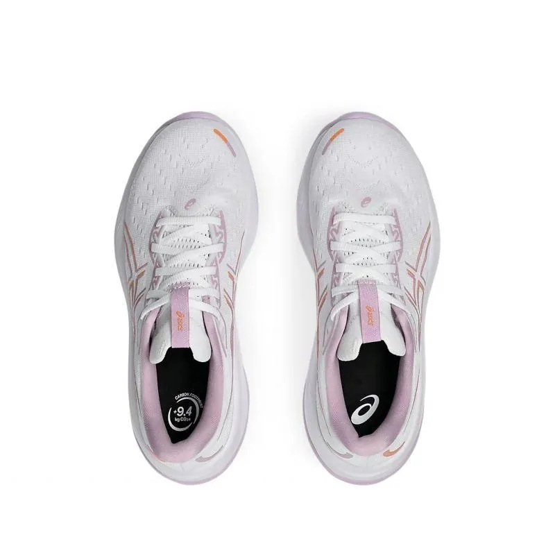 ASICS WOMEN'S GEL CUMULUS 26 CHAUSSURES BLANC/UBE CLAIR