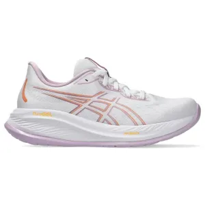 ASICS WOMEN'S GEL CUMULUS 26 CHAUSSURES BLANC/UBE CLAIR