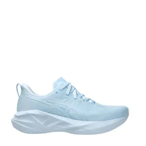 Chaussures de course ASICS Novablast 5 pour Femme en Lite-Show/Bleu clair SS25