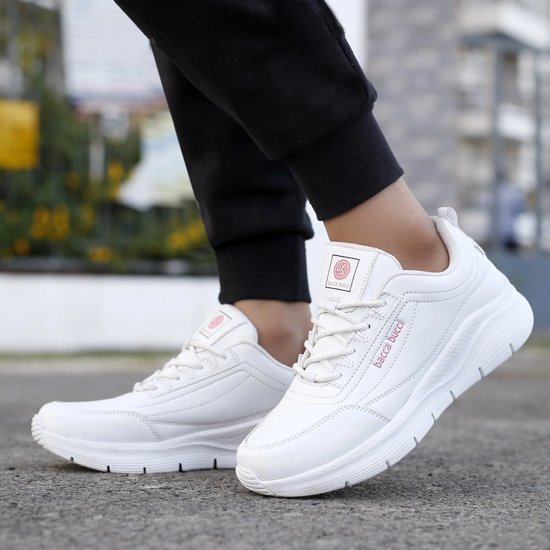 Bacca Bucci AFTERBURN Femme Sneakers Épaisses | Chaussures à Plateforme Décontractées Mode Semelle Légère