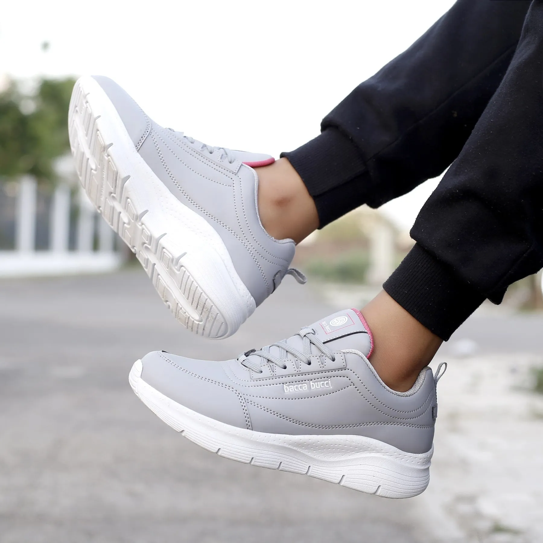 Bacca Bucci AFTERBURN Femme Sneakers Épaisses | Chaussures à Plateforme Décontractées Mode Semelle Légère