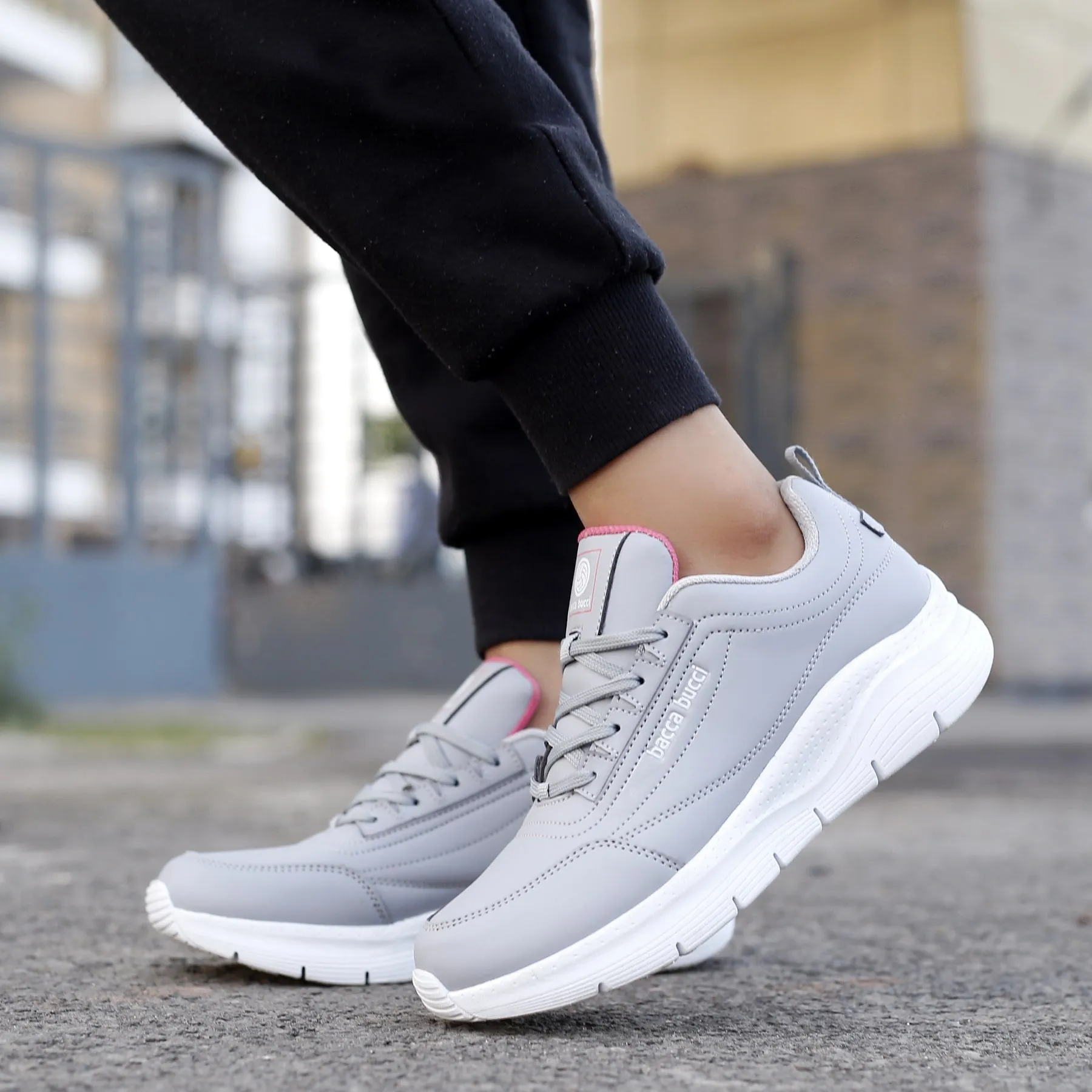 Bacca Bucci AFTERBURN Femme Sneakers Épaisses | Chaussures à Plateforme Décontractées Mode Semelle Légère