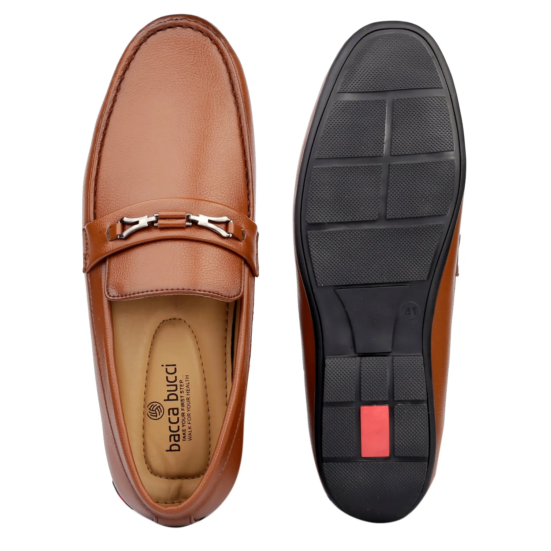 Mocassins décontractés Bacca Bucci pour hommes LUNA, légers et faciles à enfiler, idéaux pour la conduite