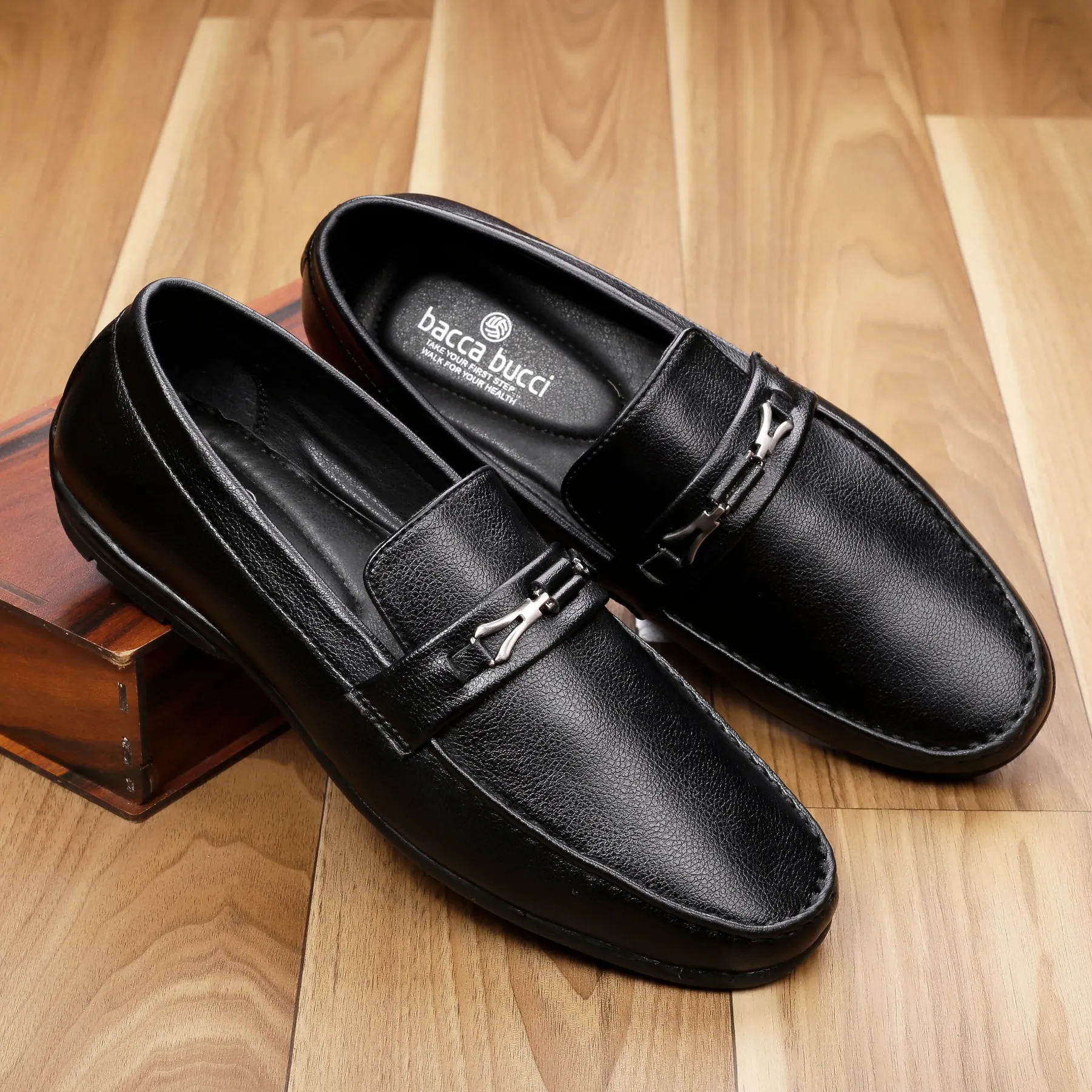 Mocassins décontractés Bacca Bucci pour hommes LUNA, légers et faciles à enfiler, idéaux pour la conduite