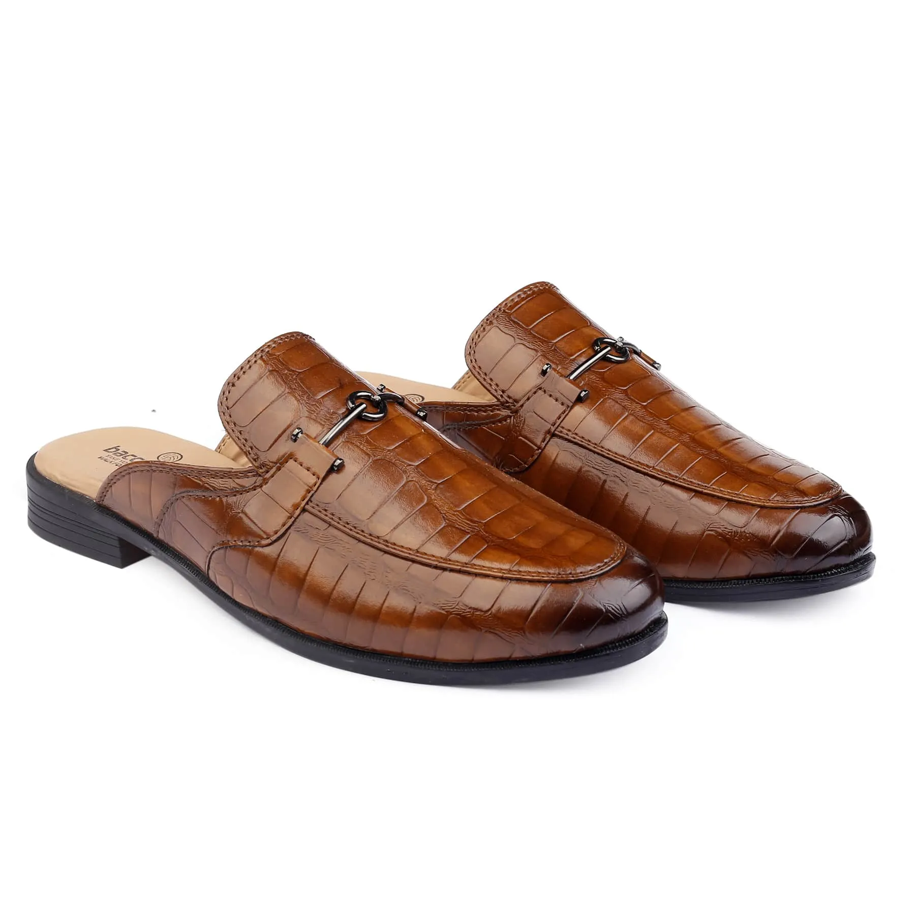 Mules Clogs NOVA pour Homme Bacca Bucci avec Semelles Mémoire Confortables et Talon Ouvert