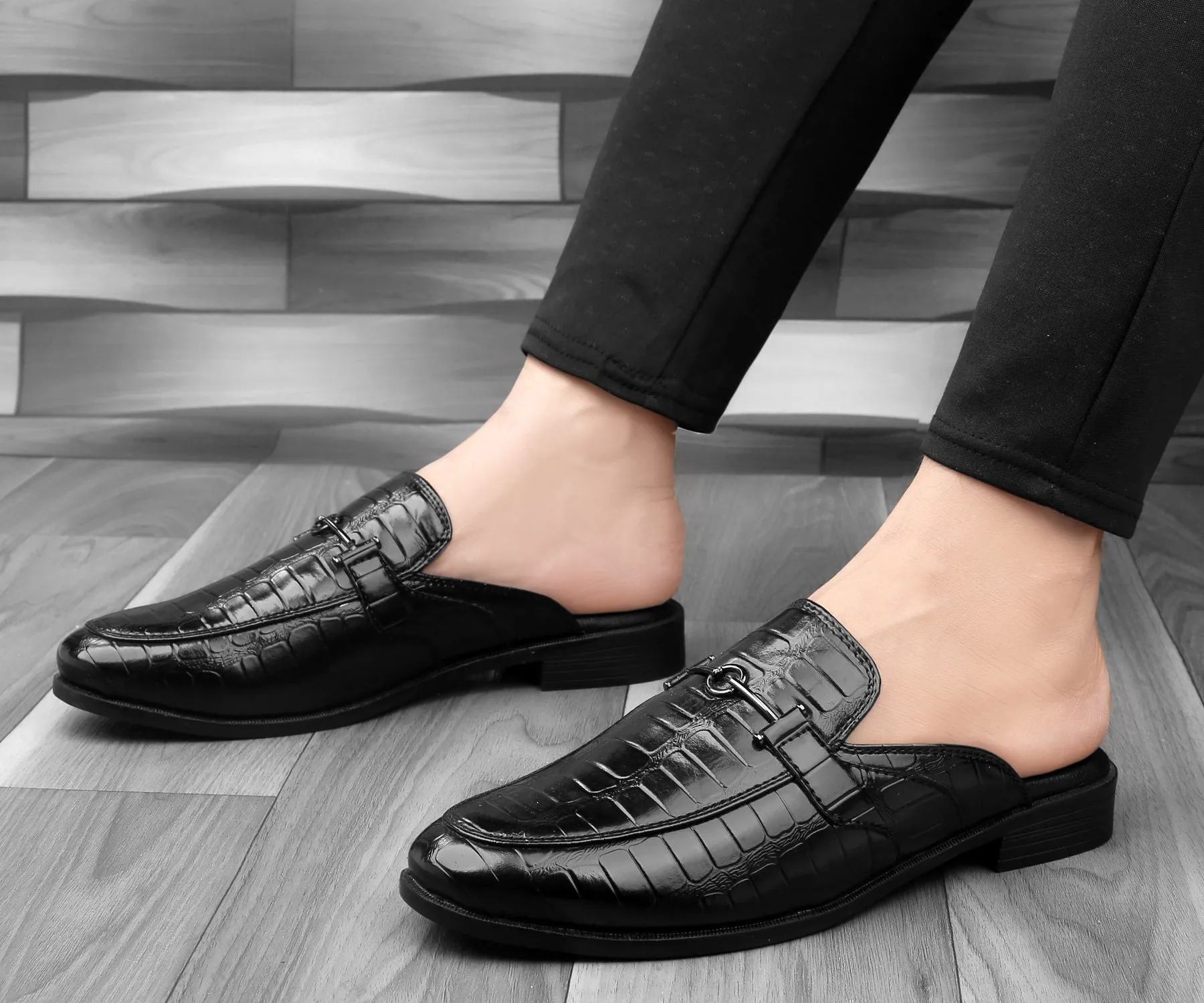 Mules Clogs NOVA pour Homme Bacca Bucci avec Semelles Mémoire Confortables et Talon Ouvert