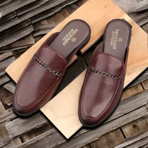 Bacca Bucci MAROC Mules Sabots à talon ouvert avec semelles intérieures en mémoire de confort