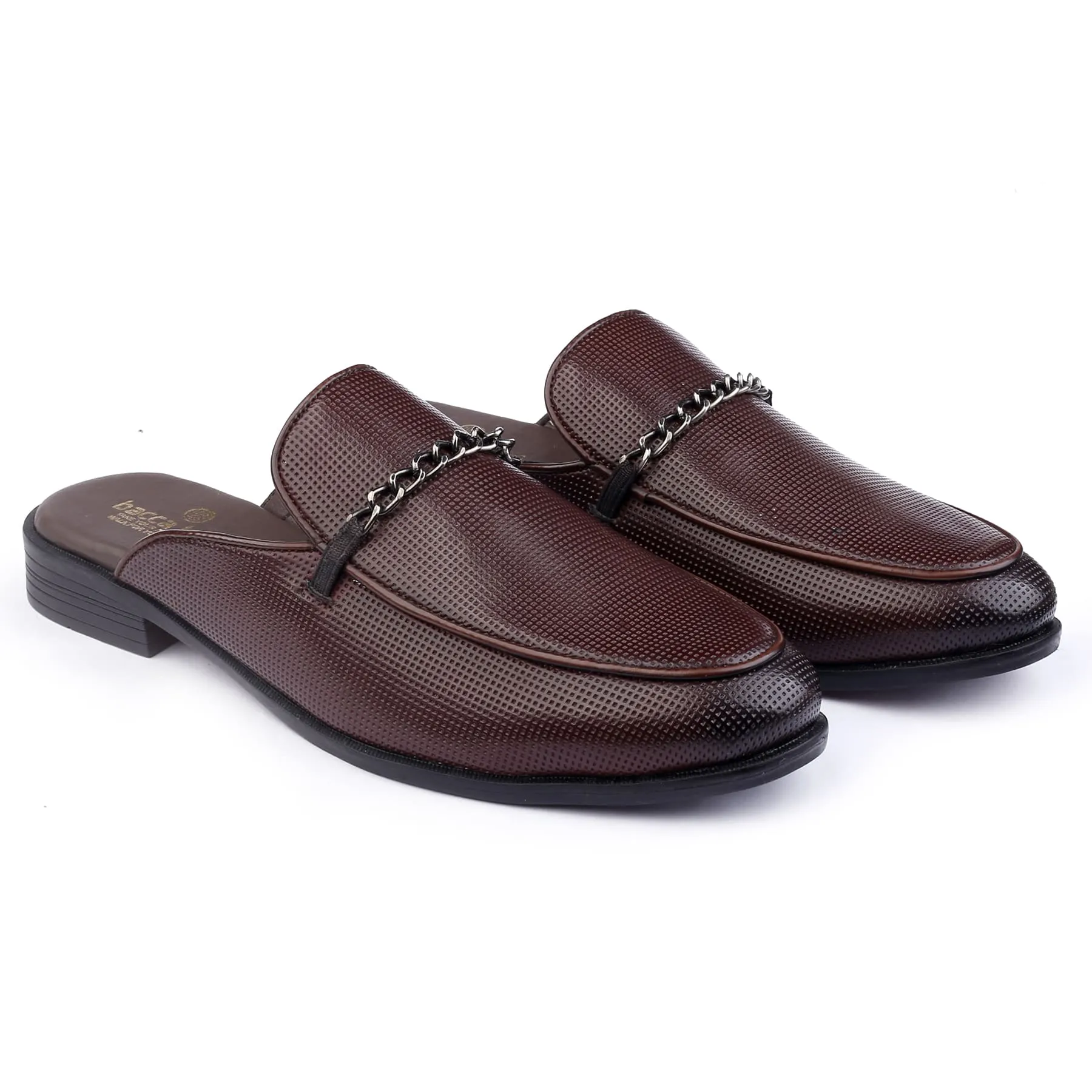 Bacca Bucci MAROC Mules Sabots à talon ouvert avec semelles intérieures en mémoire de confort