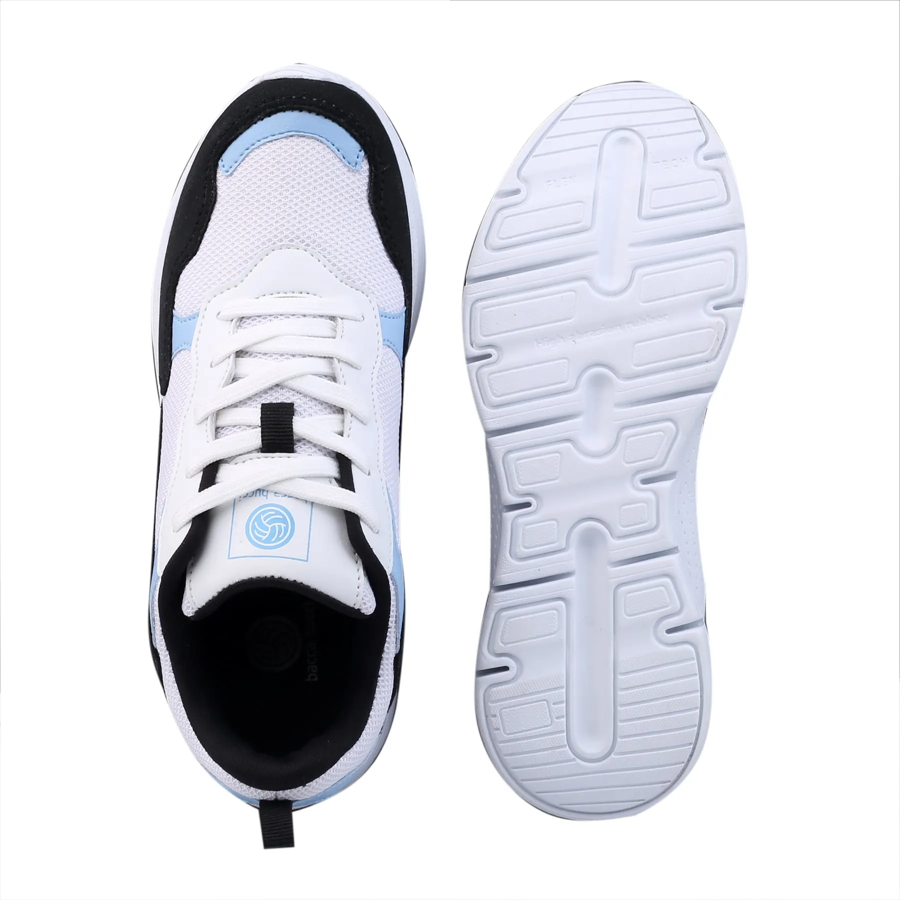 Bacca Bucci WAVE Femme Sneakers Épaisses | Chaussures à Plateforme Décontractées Mode Semelle Légère