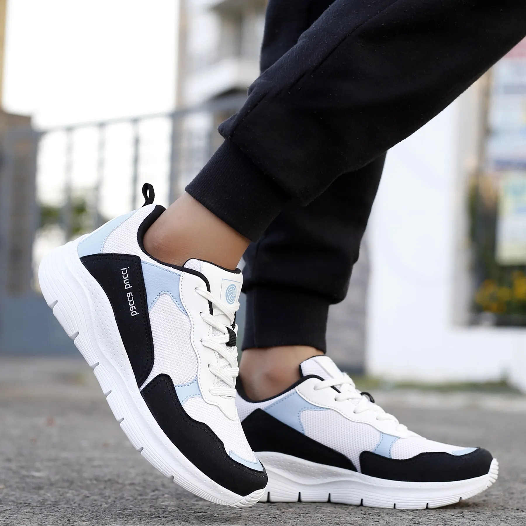 Bacca Bucci WAVE Femme Sneakers Épaisses | Chaussures à Plateforme Décontractées Mode Semelle Légère