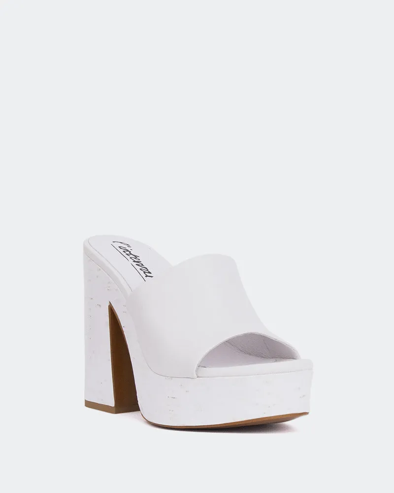 Baril Cuir Blanc