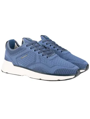 Beeker Sneakers Vintage Bleu