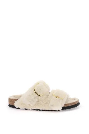 Birkenstock Arizona à grande boucle en mules en teddy