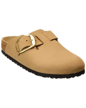 Birkenstock Boston à boucle large en cuir étroit