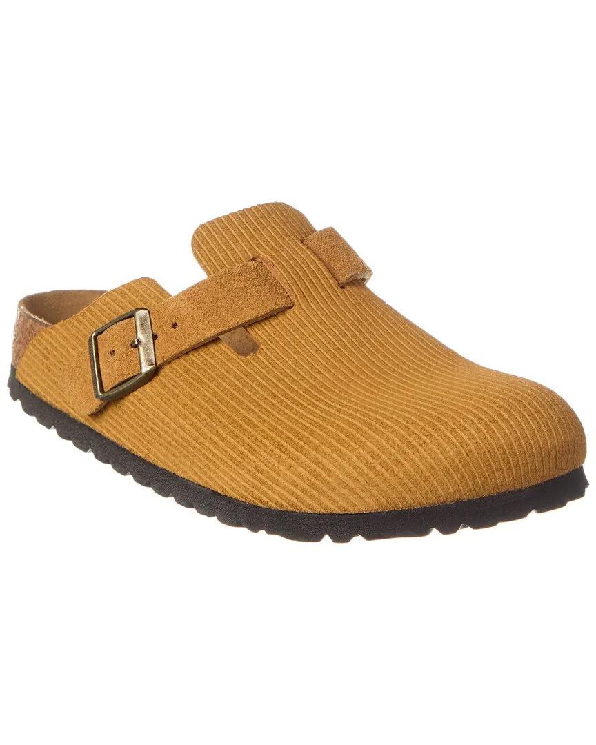 Birkenstock Boston Sabot Étroit en Suède