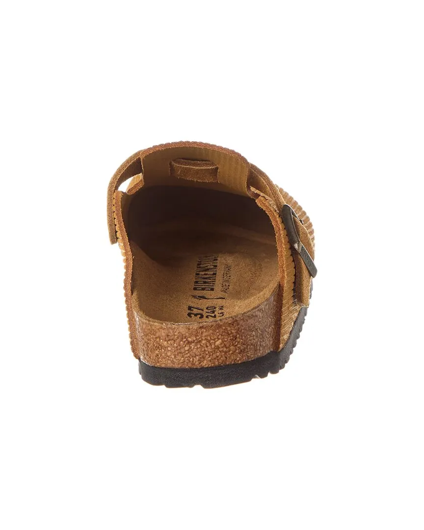 Birkenstock Boston Sabot Étroit en Suède