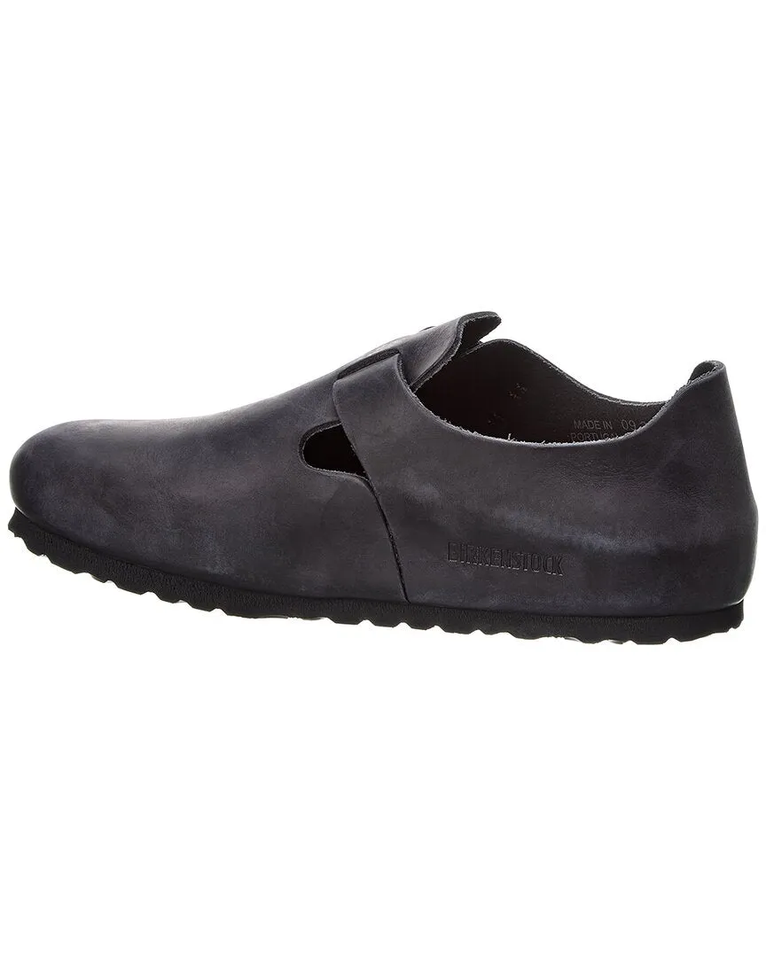 Birkenstock London Clogue en Cuir Huilé