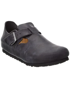 Birkenstock London Clogue en Cuir Huilé