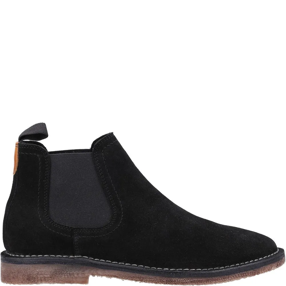 Bottes Chelsea en daim noir Shaun