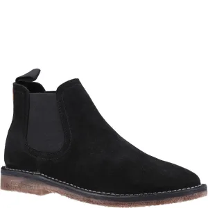 Bottes Chelsea en daim noir Shaun