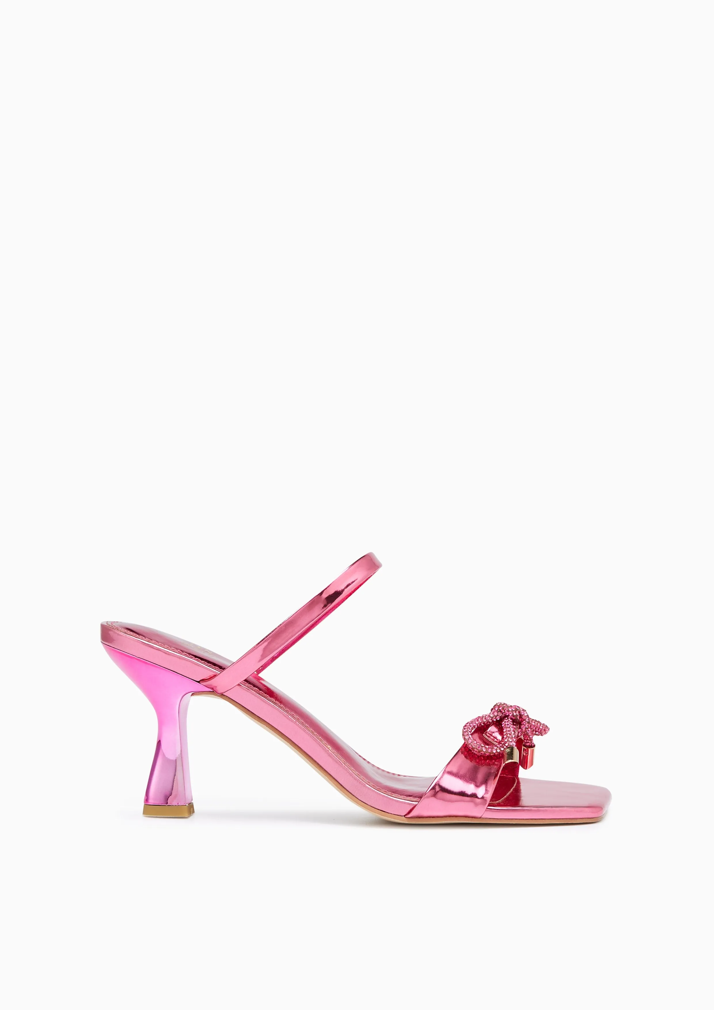 Escarpins à Talons Hauts Bouquet Rose