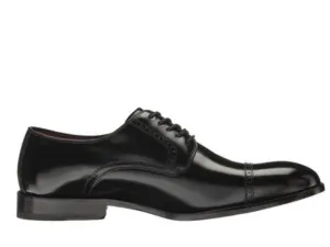 Chaussures Oxford Bradford à bout capitonné - Noir