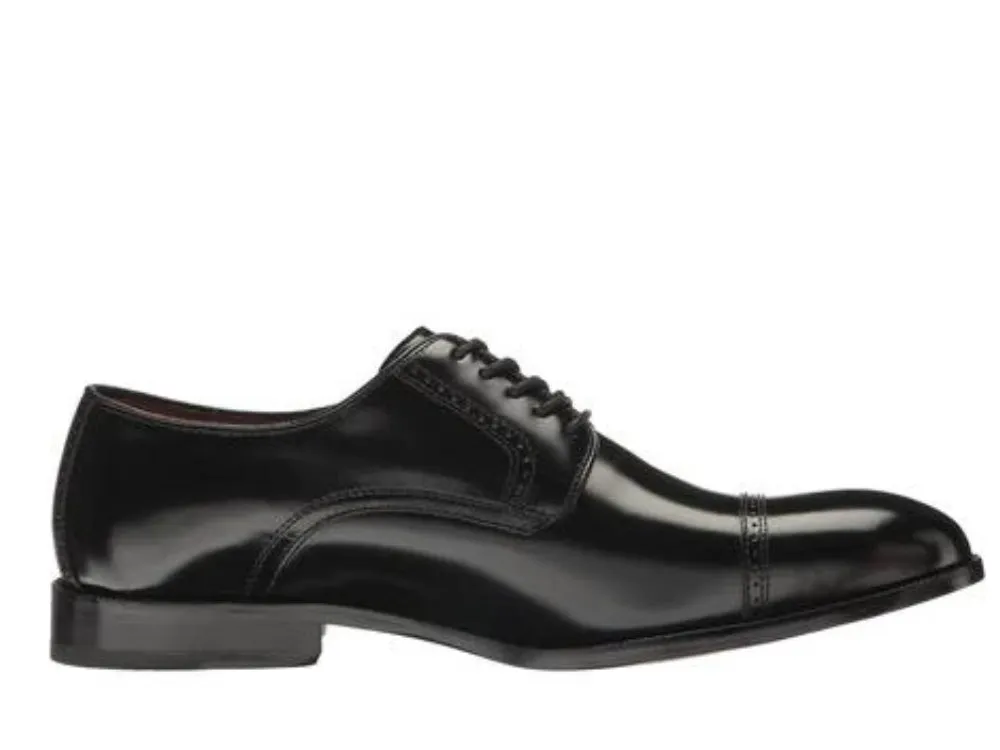 Chaussures Oxford Bradford à bout capitonné - Noir