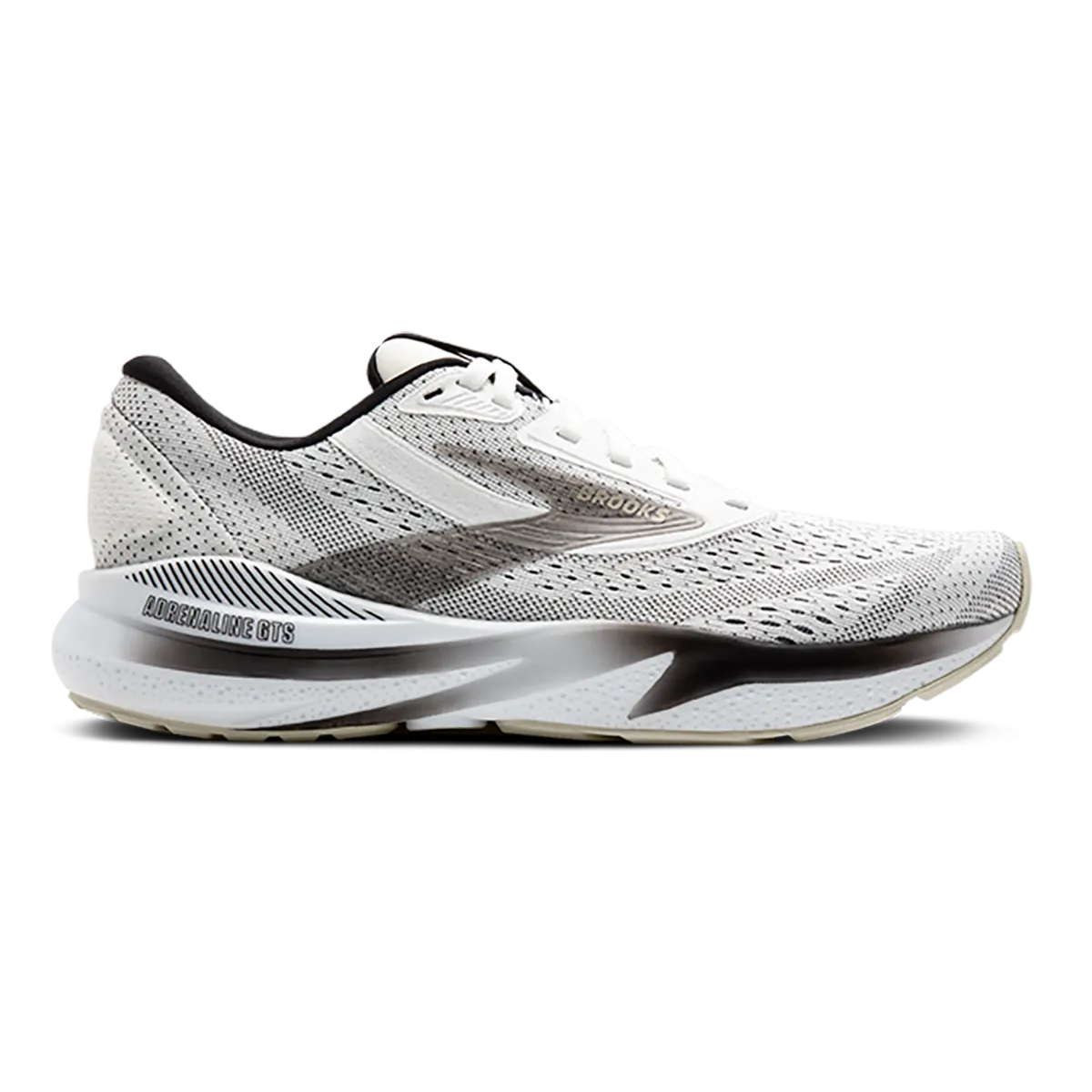 Brooks Adrenaline GTS 24 Blanc - Noir - Pélican