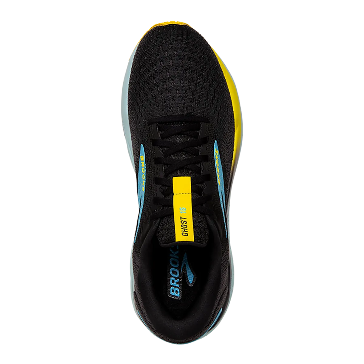 Brooks Ghost 16 - Noir - Fer Forgé - Bleu