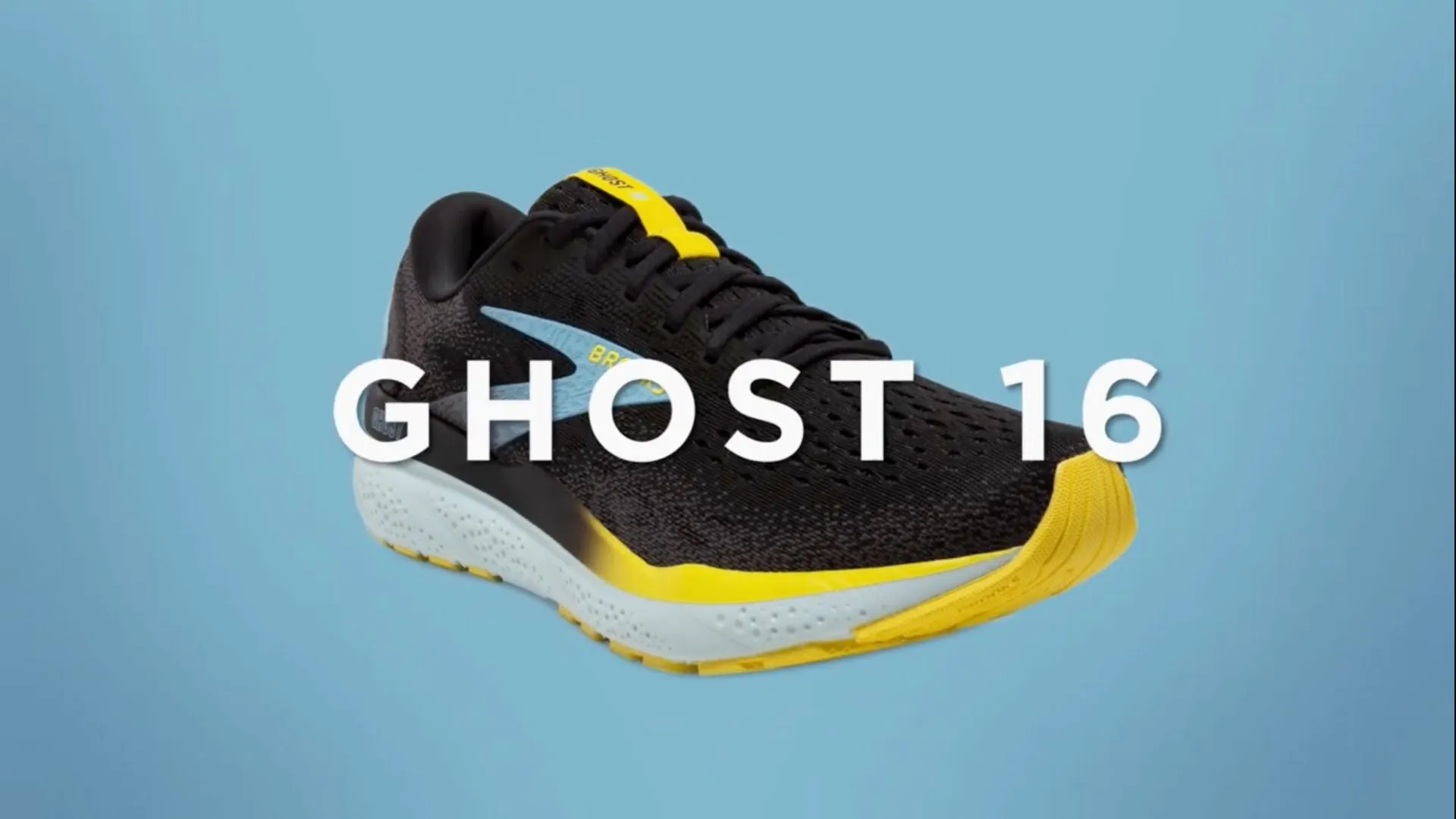 Brooks Ghost 16 - Noir - Gris - Blanc