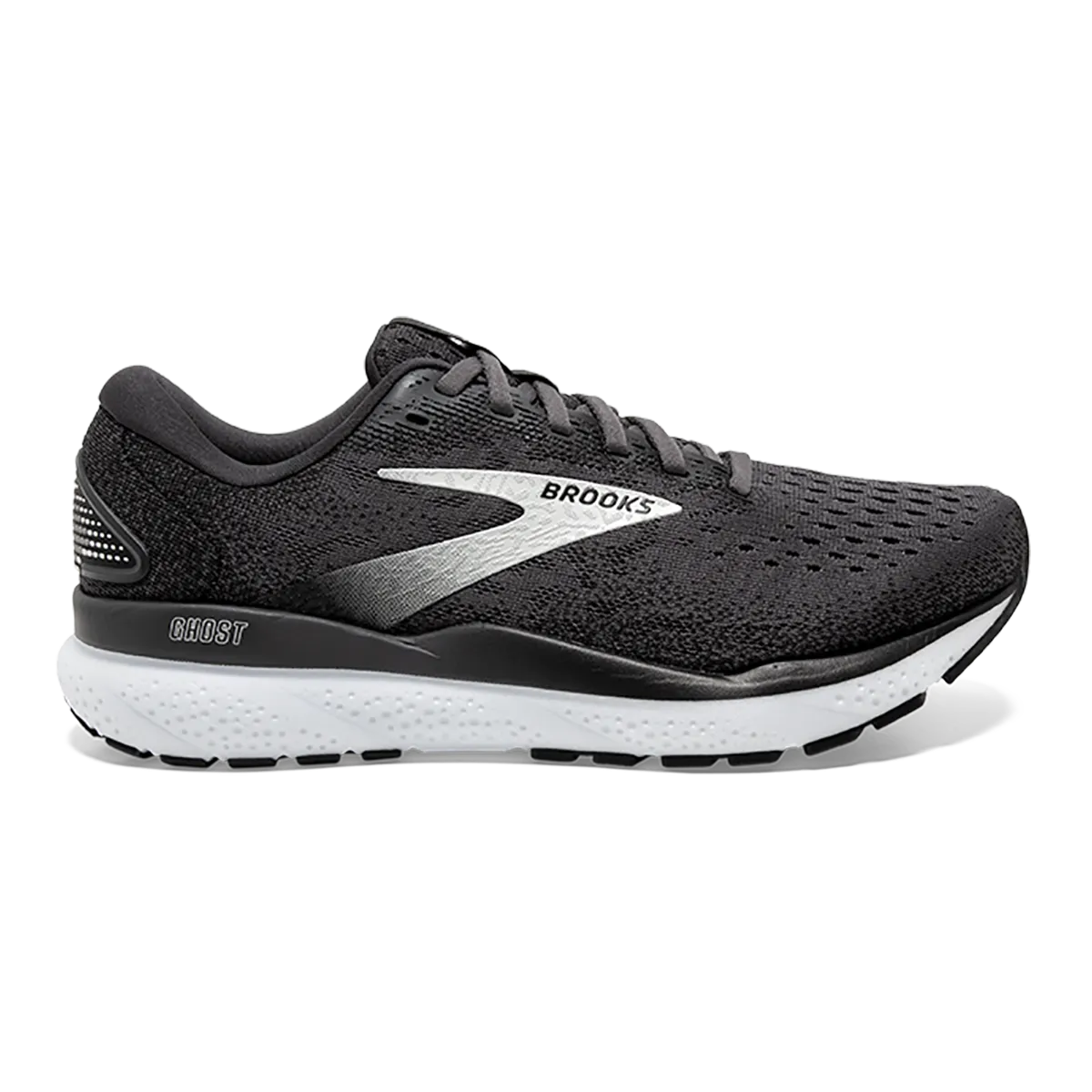 Brooks Ghost 16 - Noir - Gris - Blanc