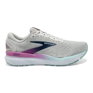 Brooks Ghost 16 - Blanc - Gris - Bleu Domaine