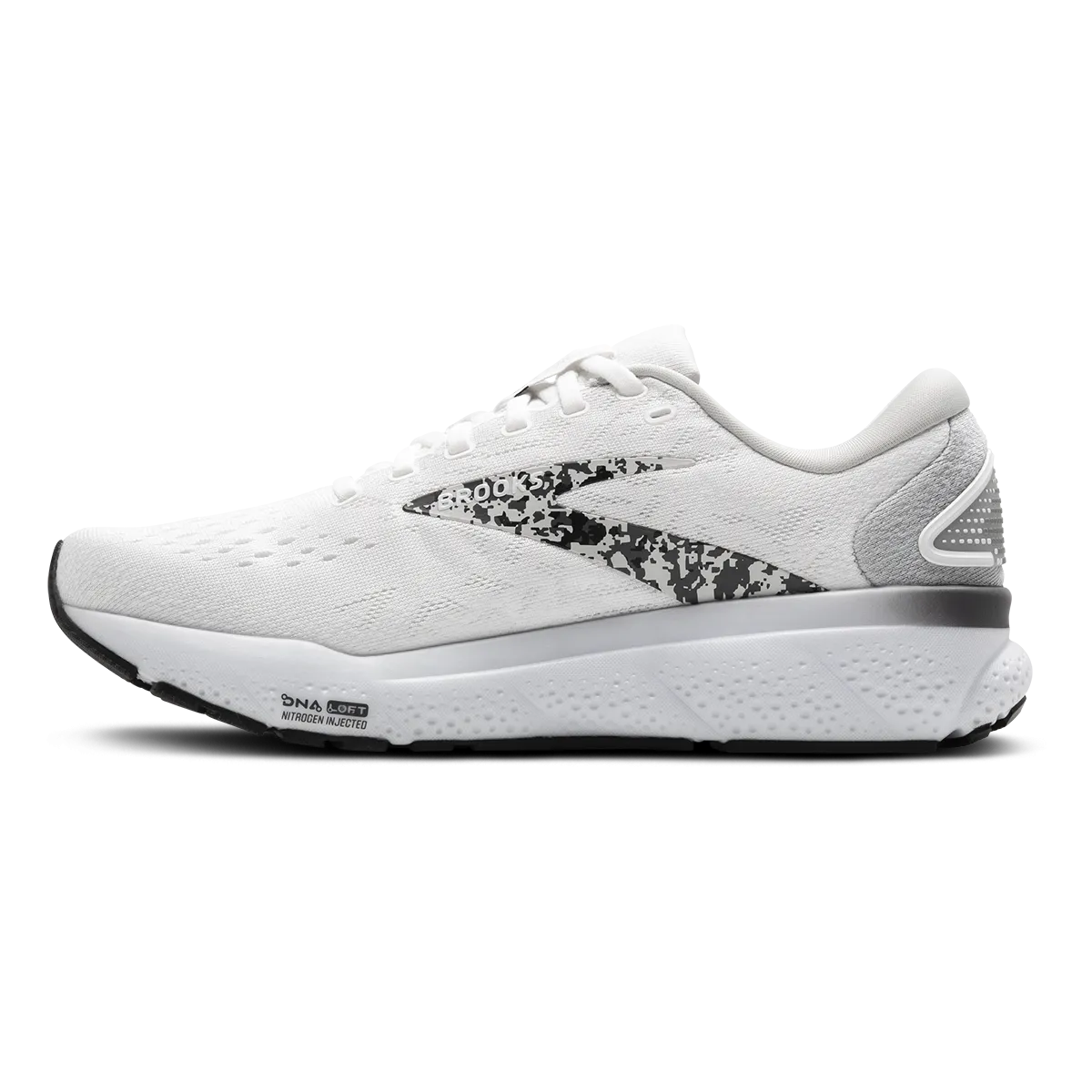Brooks Ghost 16 - Blanc - Huître - Lave