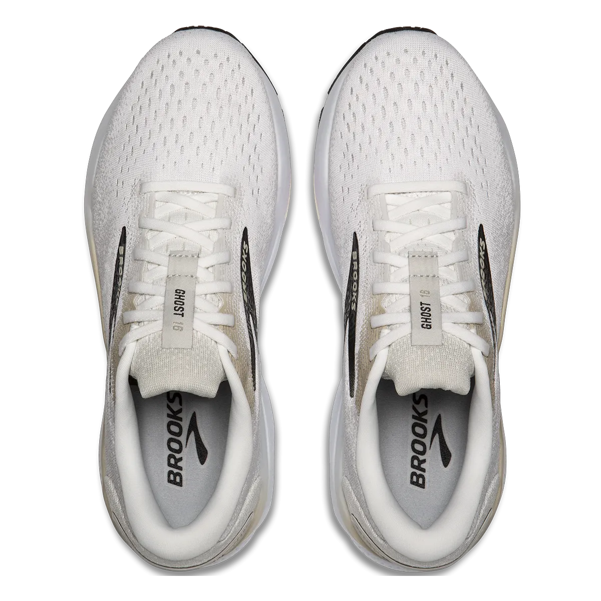 Brooks Ghost 16 - Blanc - Pélican - Huître