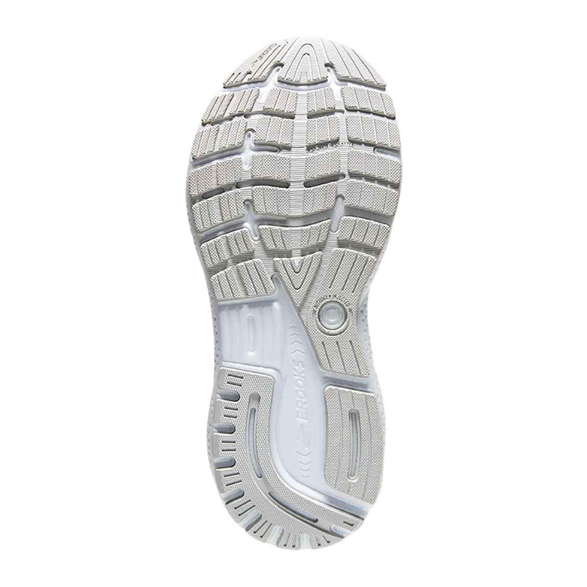 Brooks Ghost 16 - Blanc - Blanc - Gris