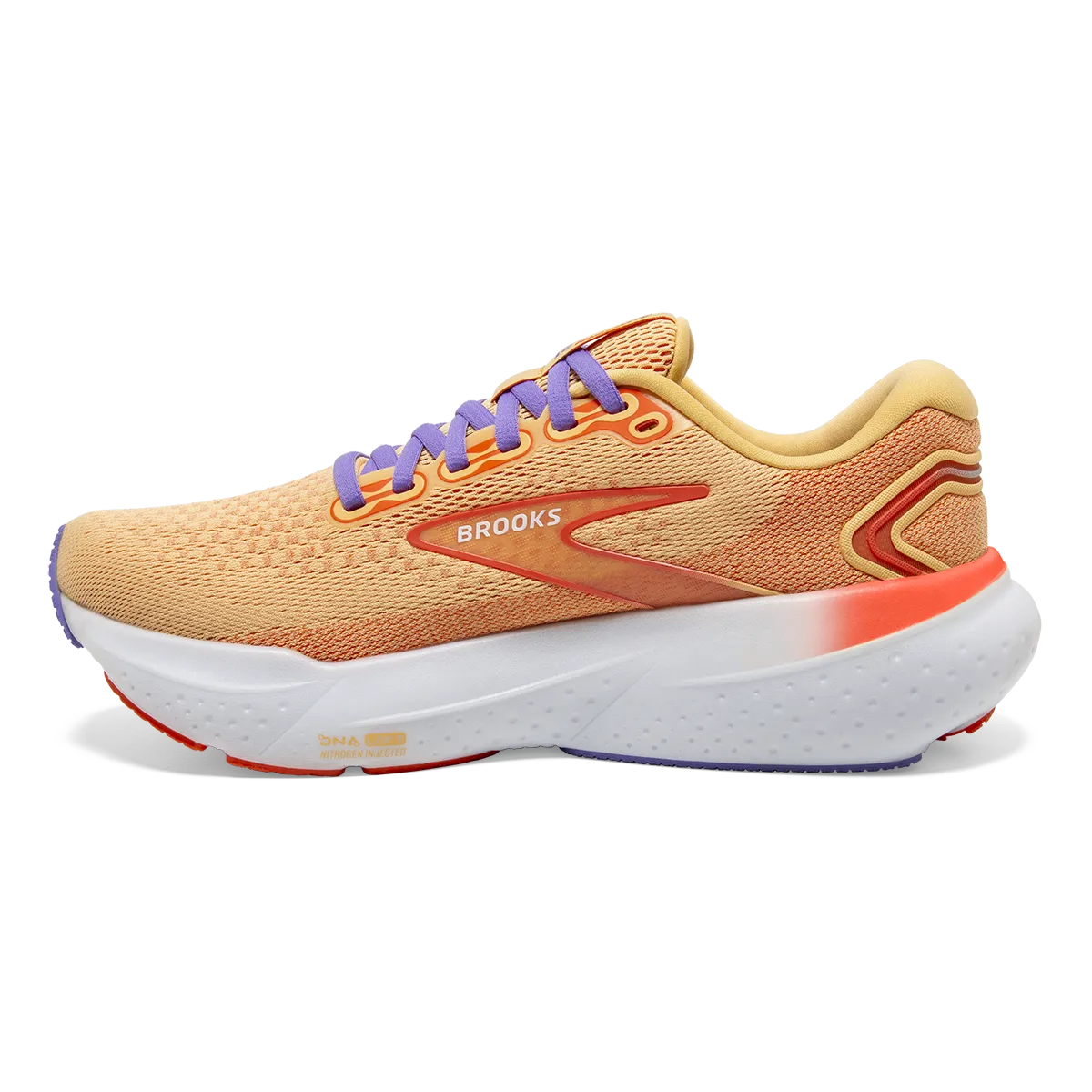 Brooks Glycerin 21 - Éclat solaire - Capucine - Violet