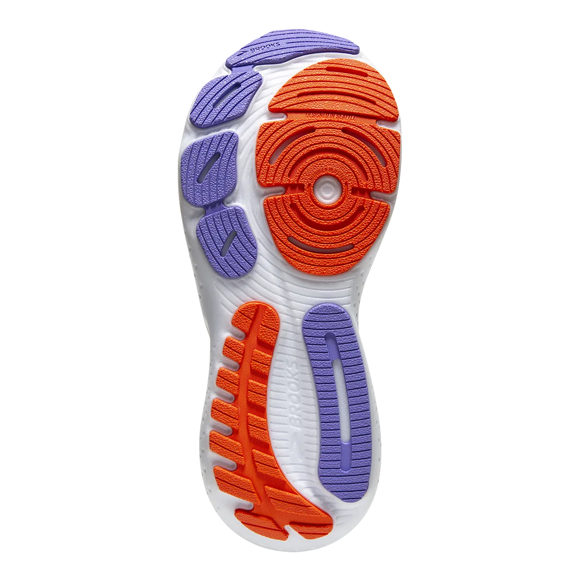 Brooks Glycerin 21 - Éclat solaire - Capucine - Violet